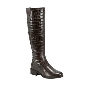 Easy Spirit Women's Rhonda Riding Boots Brown Size 7